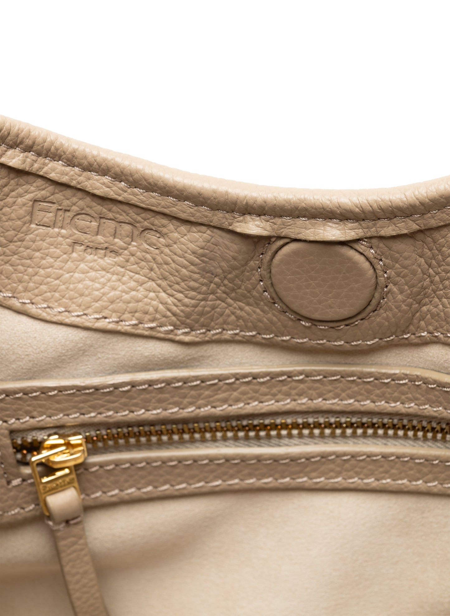 Baozi Raffia/Leather Natural/Taupe