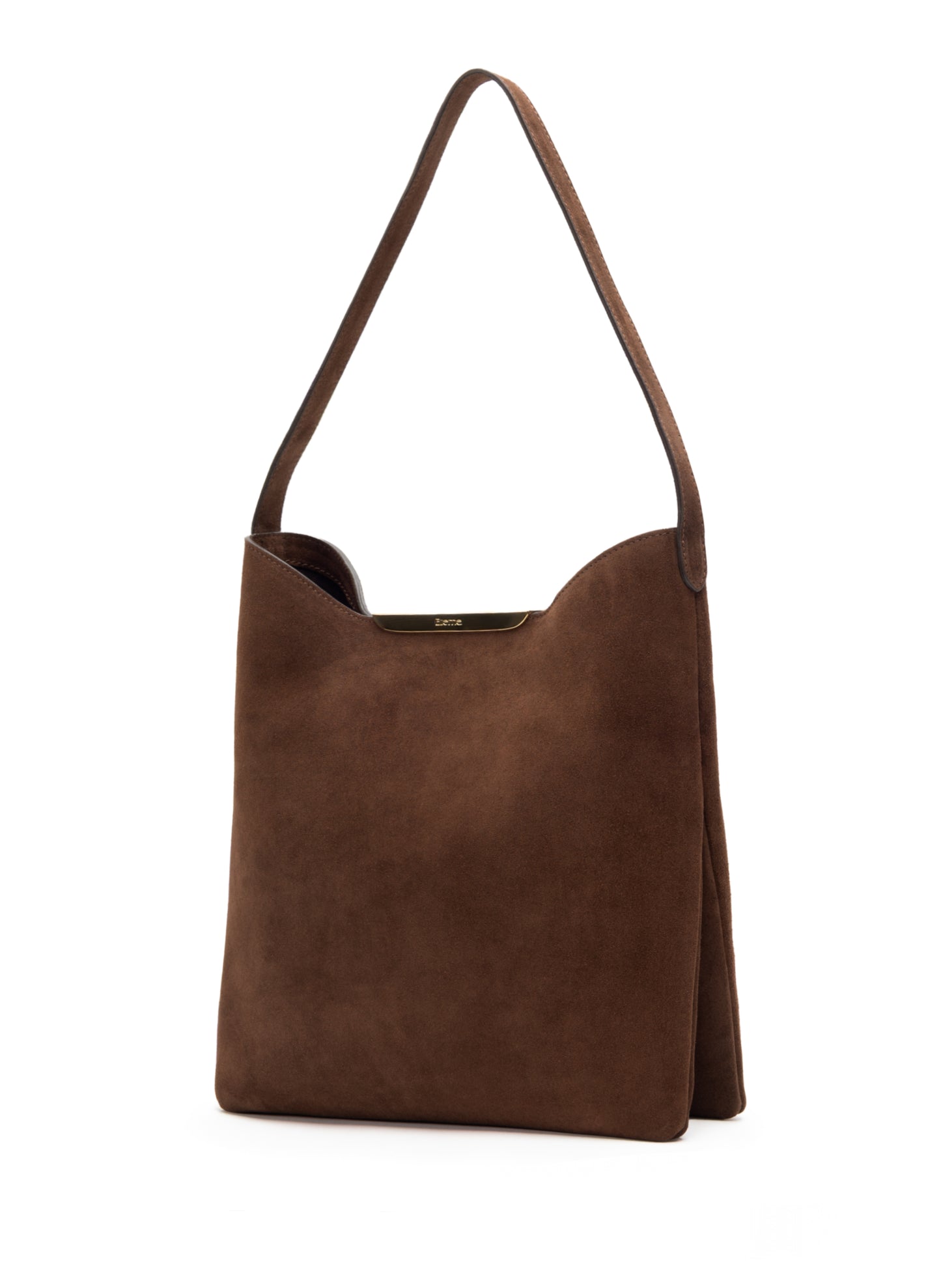 Gemini Suede Brownie - Gold