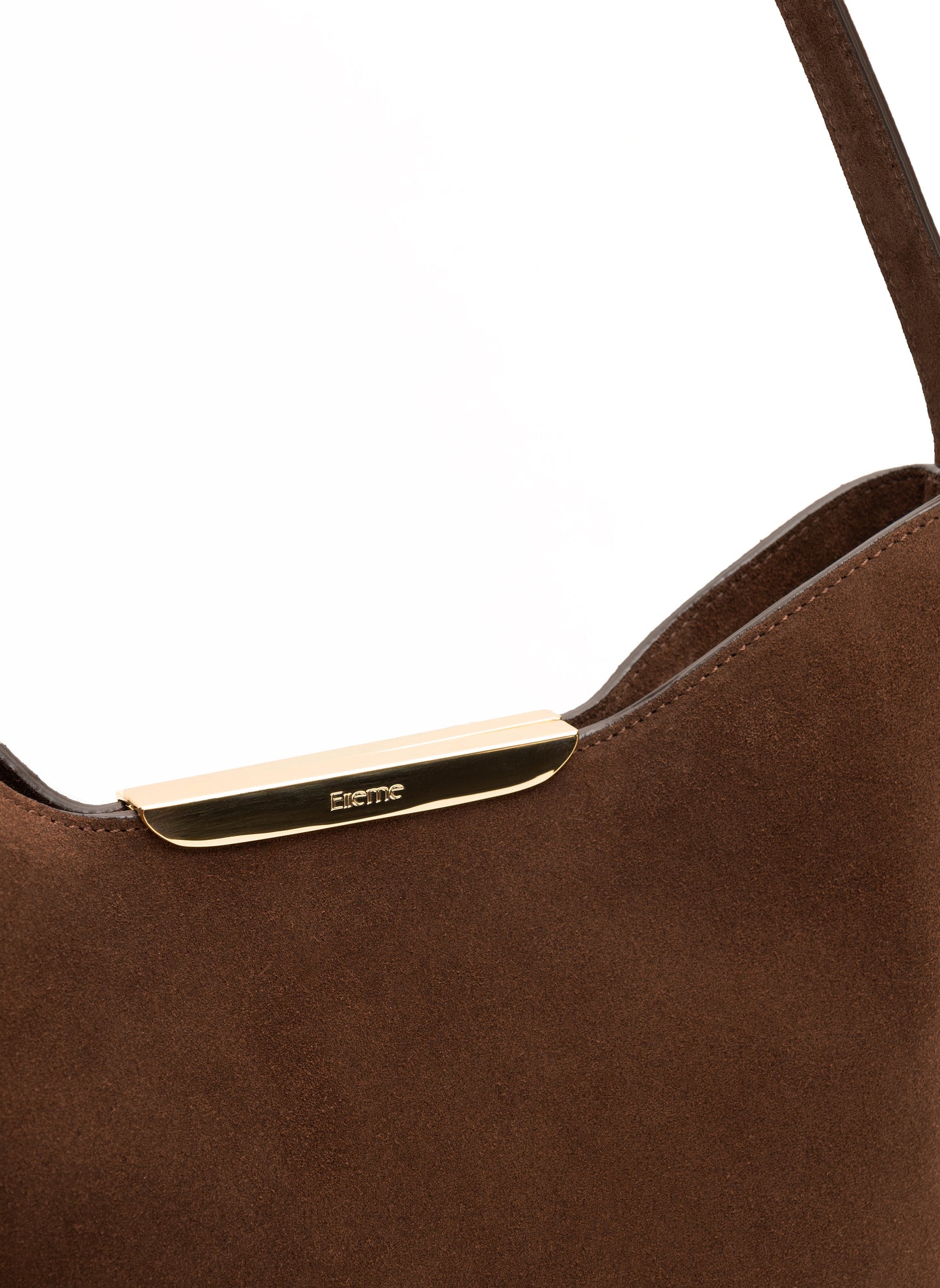 Gemini Suede Brownie - Gold