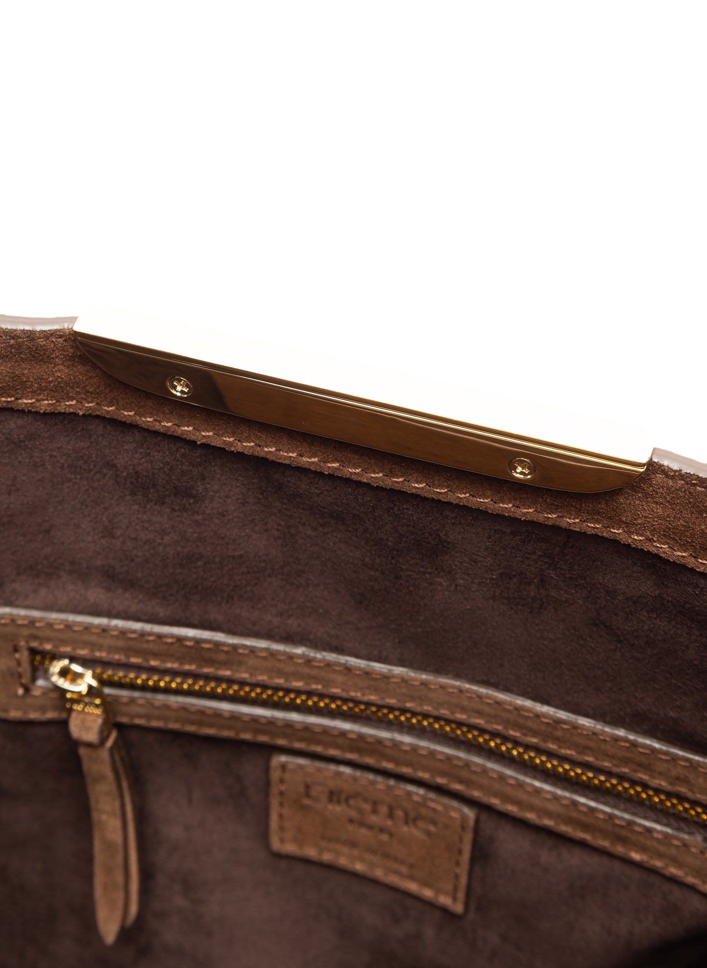 Gemini Suede Brownie - Gold
