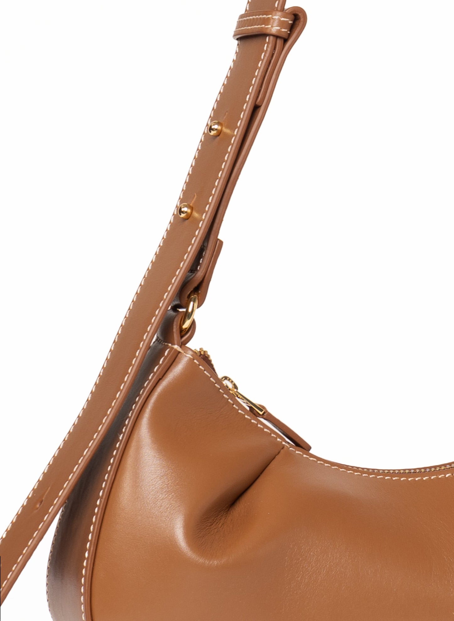 Dimple Moon Leather Cognac