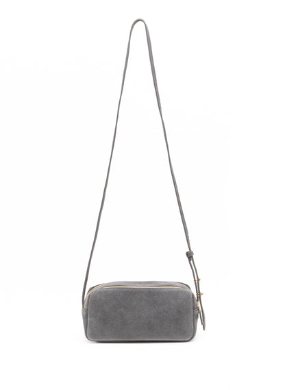 Mini Trousse Suede Grey