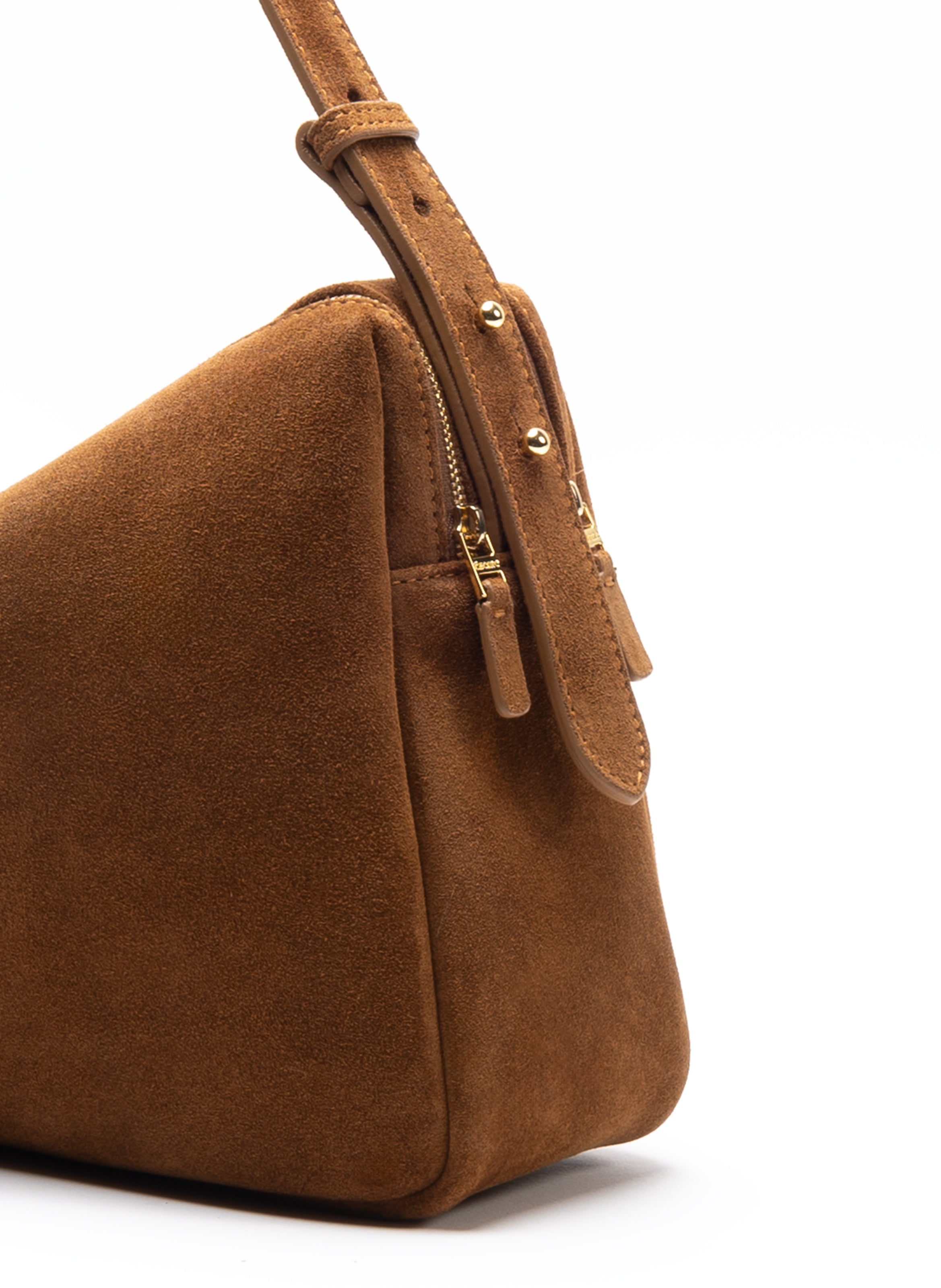 【日本完売】ELLEME/エレメ Trousse Large Suede Browny Trousse Large Suede Brownie - Trendy Work Bags - Elleme