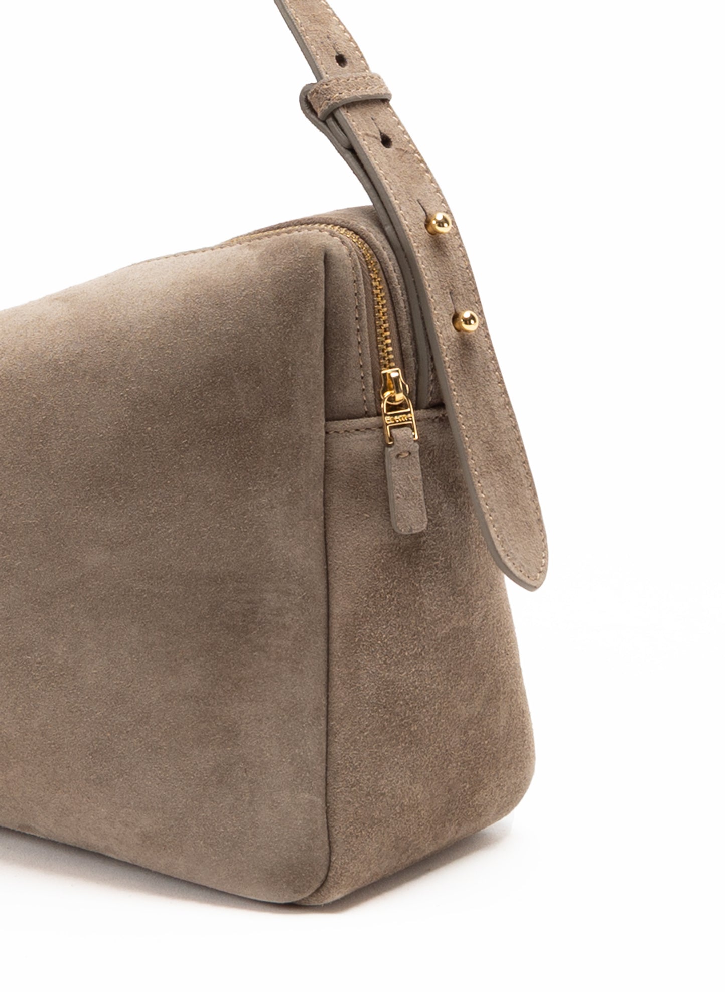 Trousse Large Suede Taupe