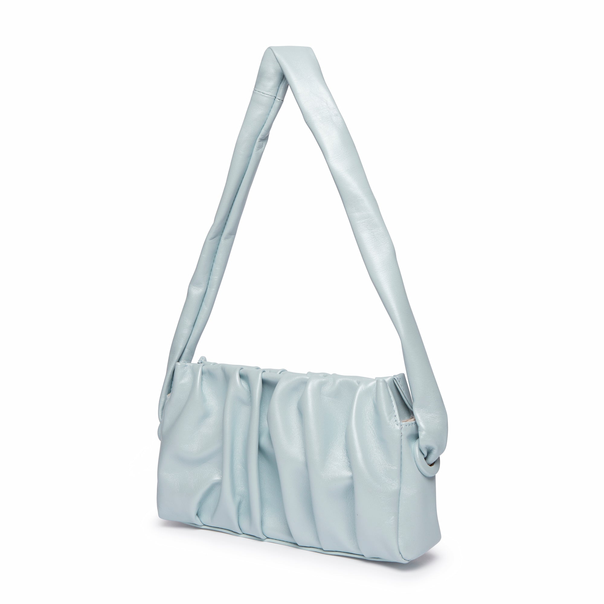 インスタで人気★Elleme★Long Vague 2way bag♪ Vague Leather Baby Blue – JPY¥